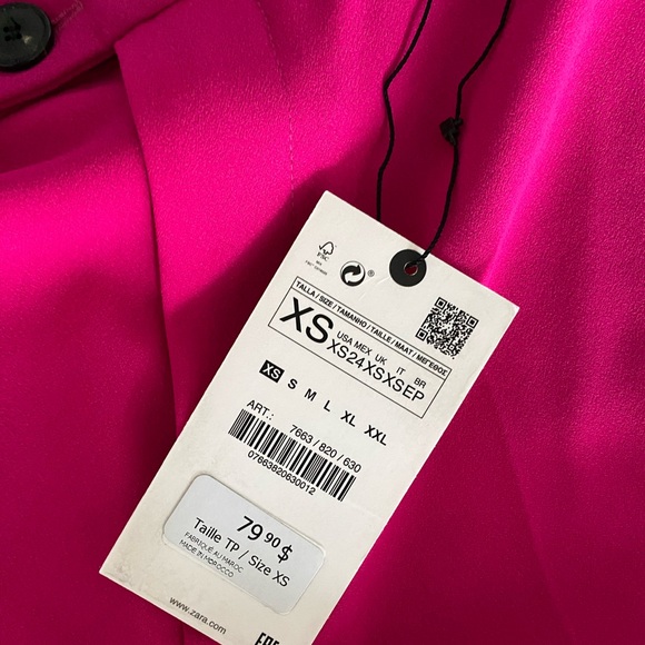 Bright pink Zara Pants! - Picture 2 of 9